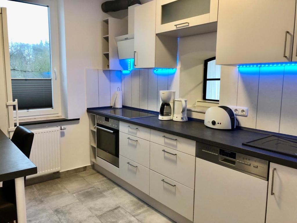 Erdgeschoss-Appartement Mit Seeblick Ahrensbok Esterno foto